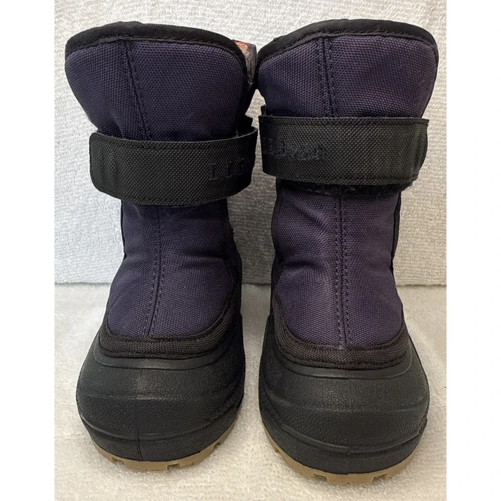 L.L. Bean Toddler Snow Boots Purple Black Size 6